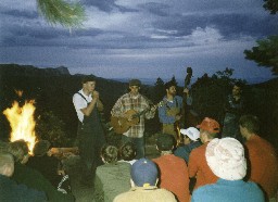 Perhaps the prettiest Campfire venue - Crater Lake